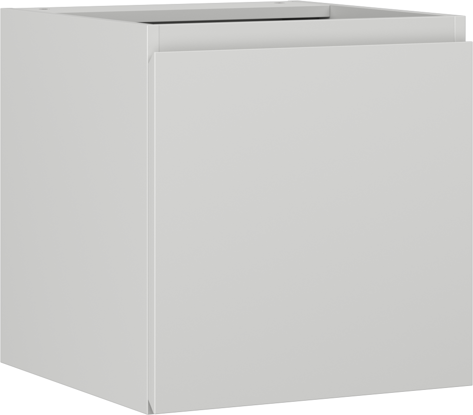 Mexen Orio szafka łazienkowa podumywalkowa 45 cm, 1 drzwi, szara mat - 91A11-04547-1-BF62