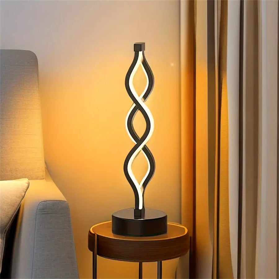 Lampka biurkowa LED, lampka nocna, ściemniacz trójkolorowy, kreatywna lampka nocna, dekoracyjna lampka stołowa, USB
