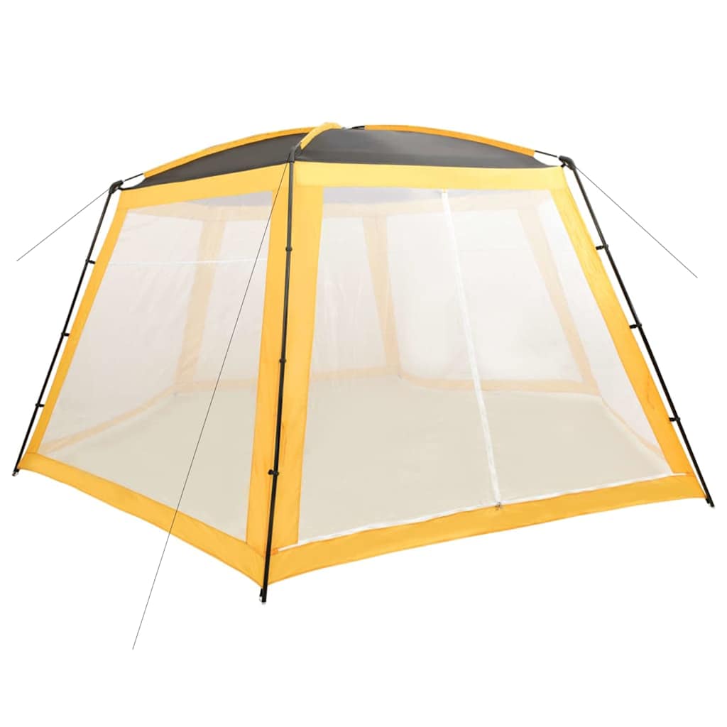 Namiot 180 g/m² Stalowy 660x580 cm Żółty