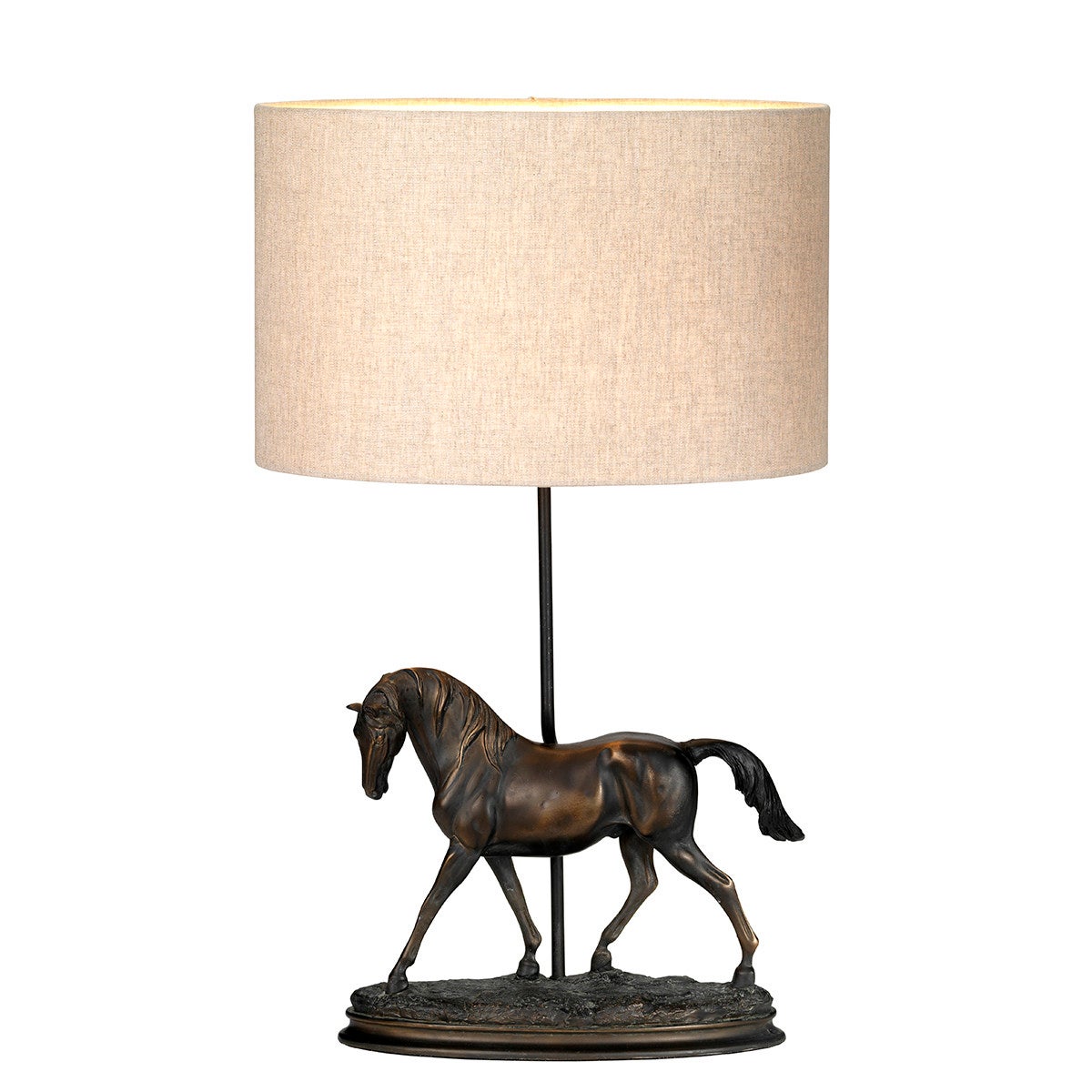 Lampa stołowa Spirit brązowo-beżowa 1xE27x40W żywica wym:65,5x40x27cm IP20 Designer's Lightbox