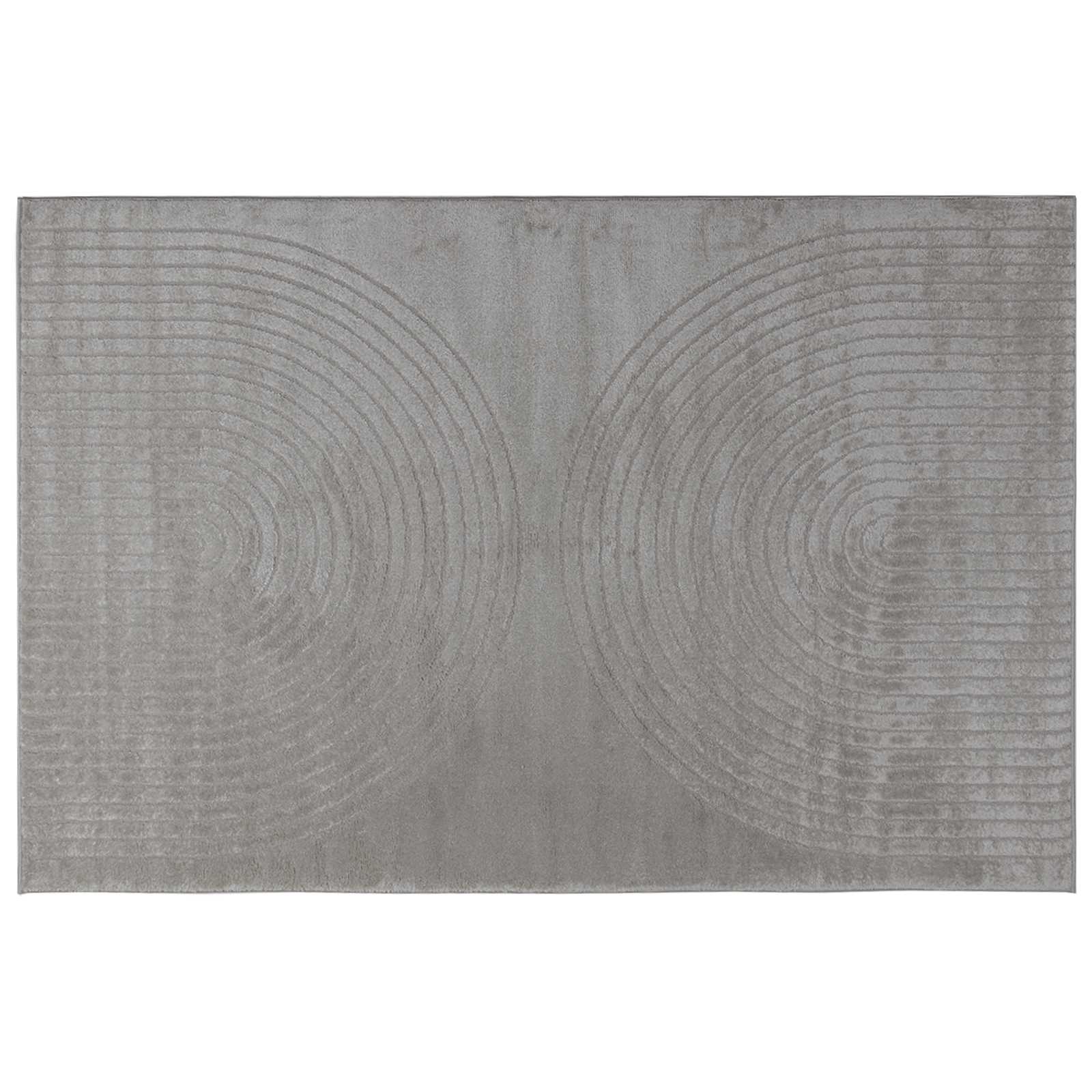 Dywany pokojowe Prostokątny GALATI Szary 230 x 160 cm Poliester