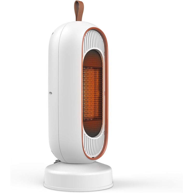 Ogrzewacz pomocniczy, grzejnik łazienkowy z wentylatorem 800 W/1300 W, grzejnik ceramiczny PTC, 2 poziomy mocy