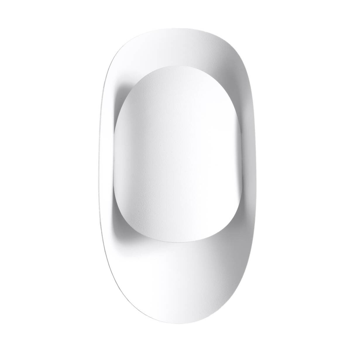 Kinkiet ścienny industrialny zaokrąglony biały TEAR 1xG9 8W SL.1062 Sollux Lighting