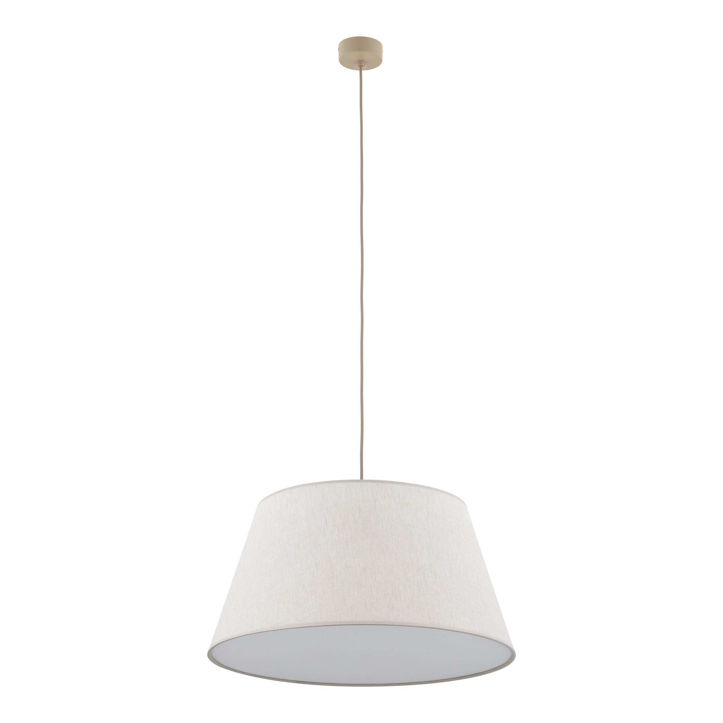 Lampa wisząca TK Lighting FORMO beżowa 1xE27 50x165 cm 1 szt.