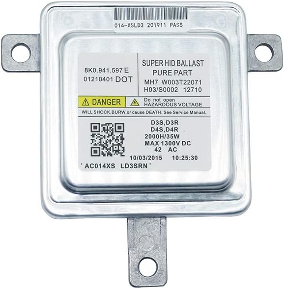 Reflektor balonowy HID Xenon D3S 8K0941597 Kompatybilny z A3, A4, A5 8K0941597E W003T22071