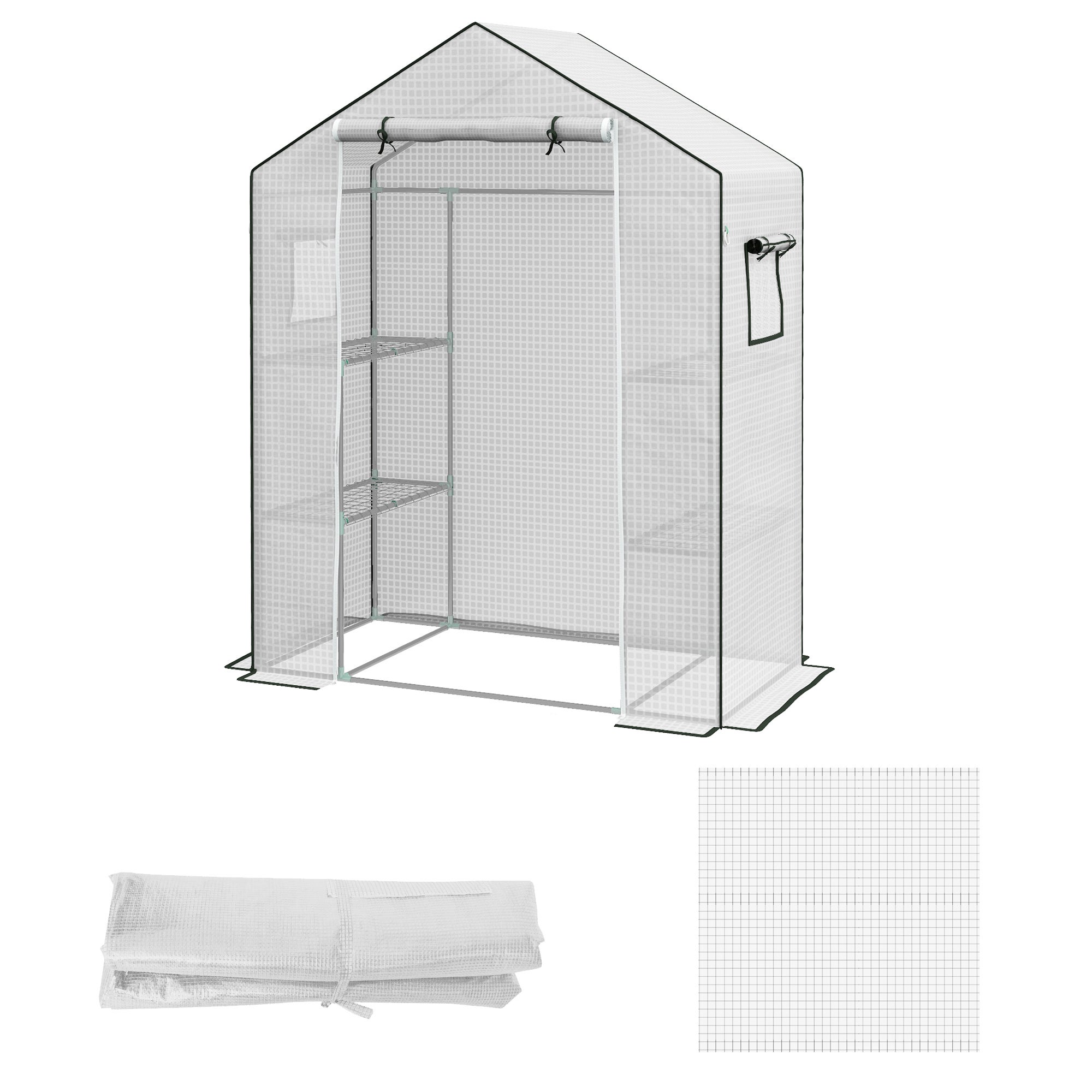 Osłona szklarni UV zastępcza 140x73x190 cm