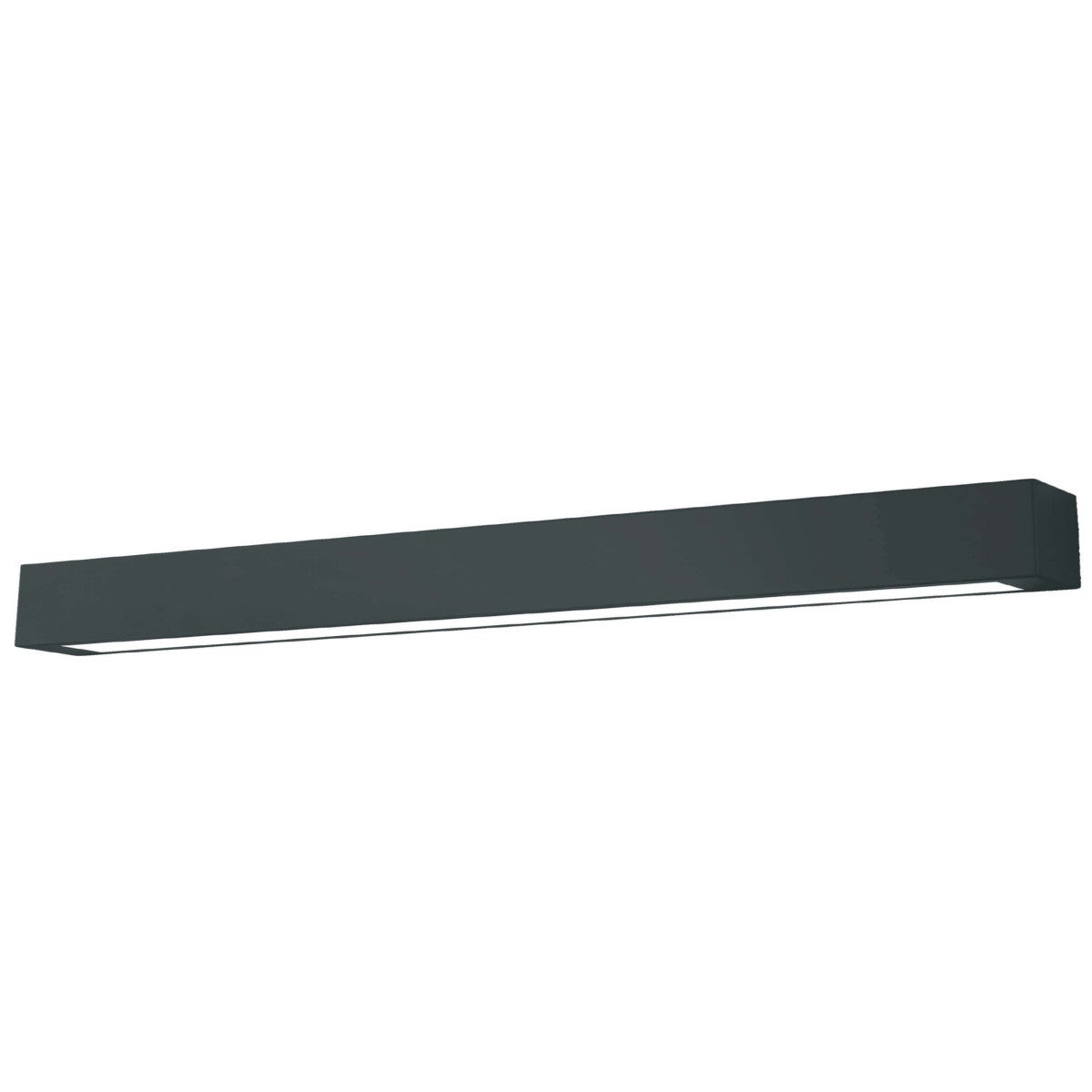 Lampa sufitowa LED Ibros 93 cm, czarna, IP44 CCT, do salonu i łazienki