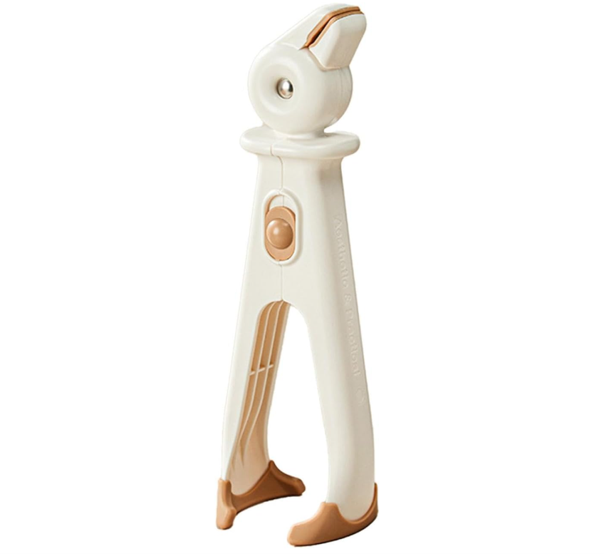 Uchwyt kuchenny Kitchen Clip Gripper do misek, antypoślizgowy, silikonowy, wielofunkcyjny, do wyjmowania misek, biały