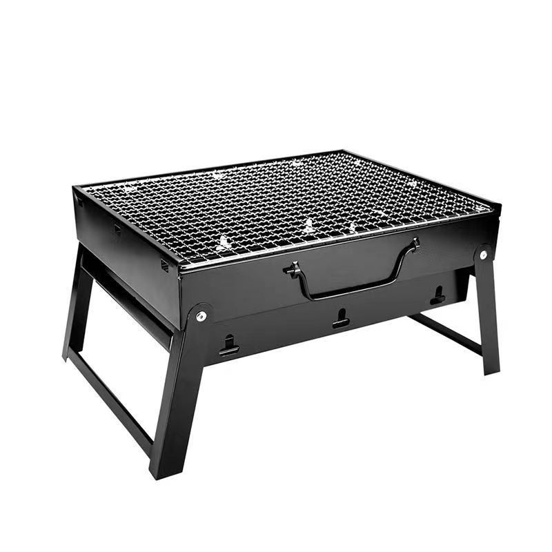 Grill, grill węglowy, składane narzędzie do grillowania, przenośne i lekkie, odpowiednie do grillowania na świeżym powietrzu i pikników.