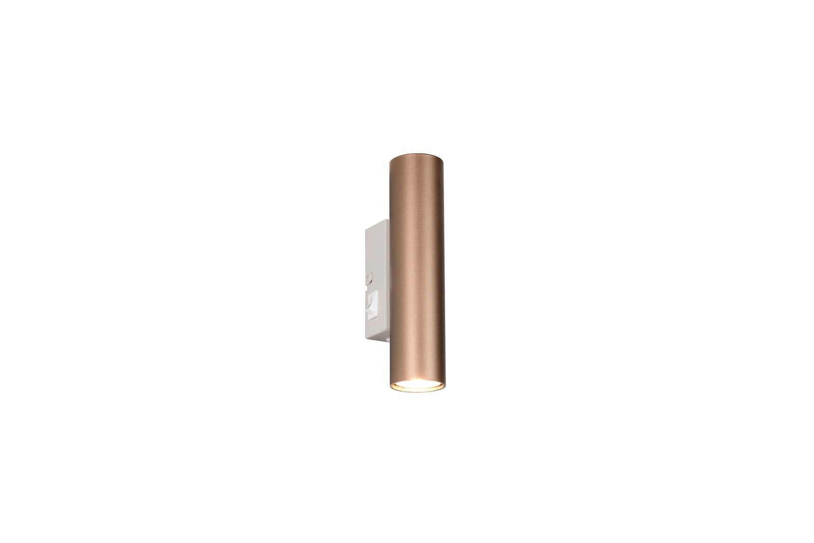 Kinkiet z włącznikiem TARYN kawowy 2xGU10 minix5W metal wym:18x4x7cm IP20 RL