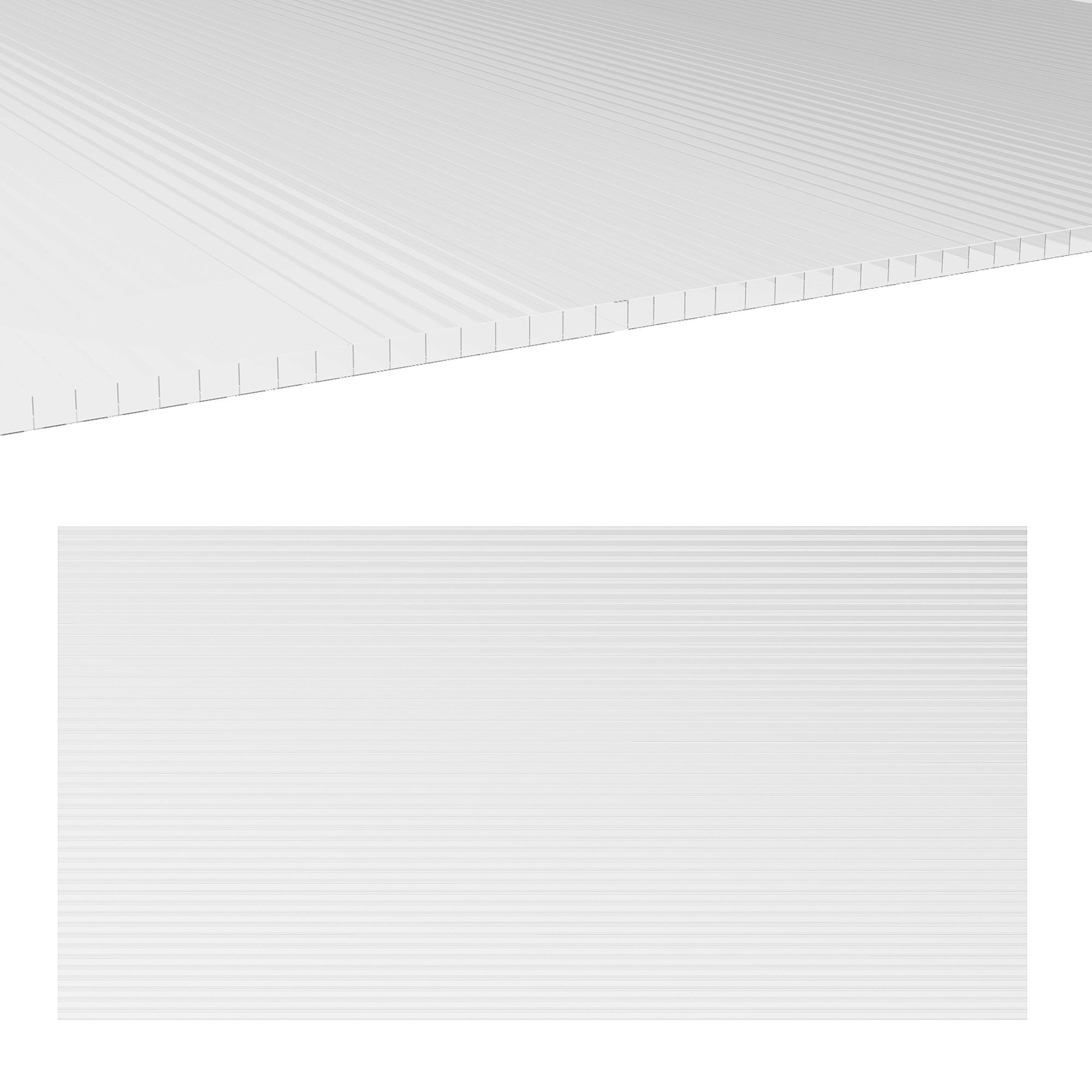 Opakowanie 10 arkuszy PC, 120x60 cm, odporne na promieniowanie UV, do cięcia