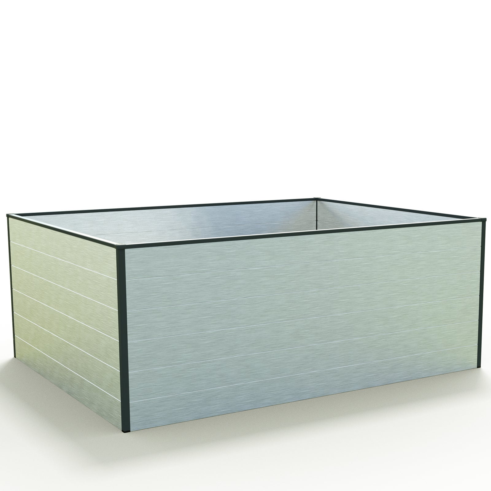 99 x 119 x 77 cm Grzadka podwyzszona, aluminium anodowane