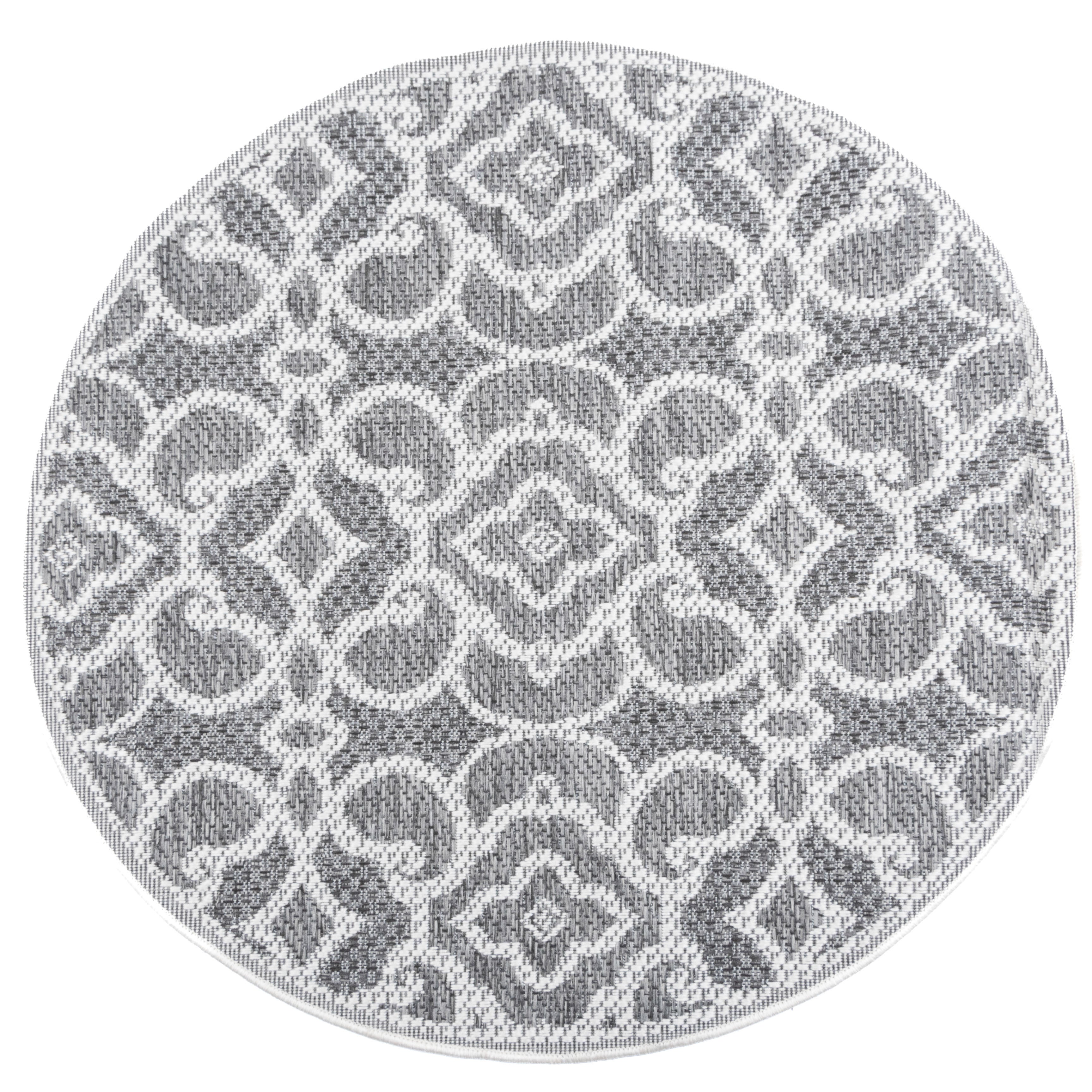 Dywan Multidecor Clyde 120 cm koło orient szary 1 szt.