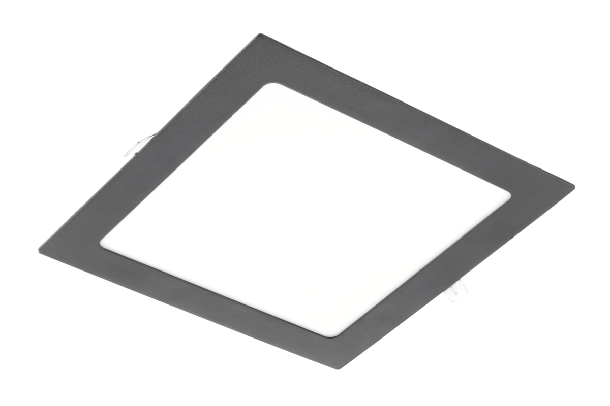 Oprawa downlight sufitowa MATIS PLUS, LED, 19W, 1520lm, 4000K, IP20, wpuszczana (podtynkowa), czarny - GTV LIGHTING