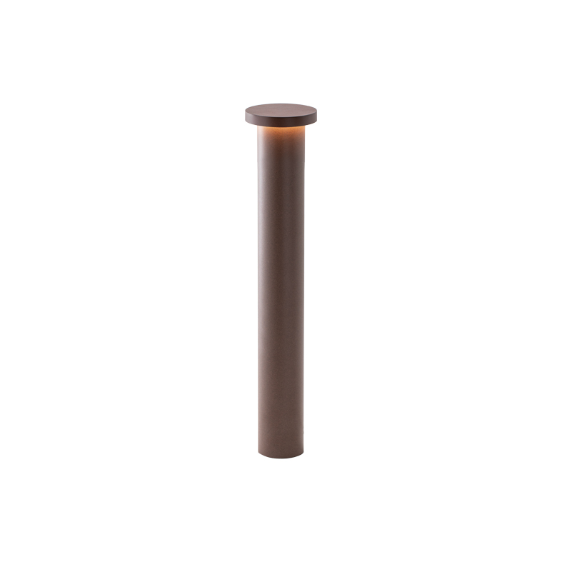 Tiberio Bollard LED 10W 4000K IP65 Corten - 45cm Garden Light - Rossini Group
