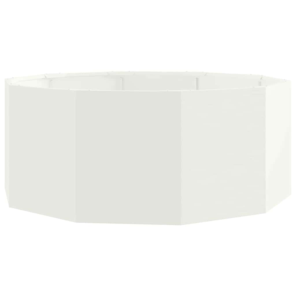 Donica Biały 90 x 90 x 35 cm Stal