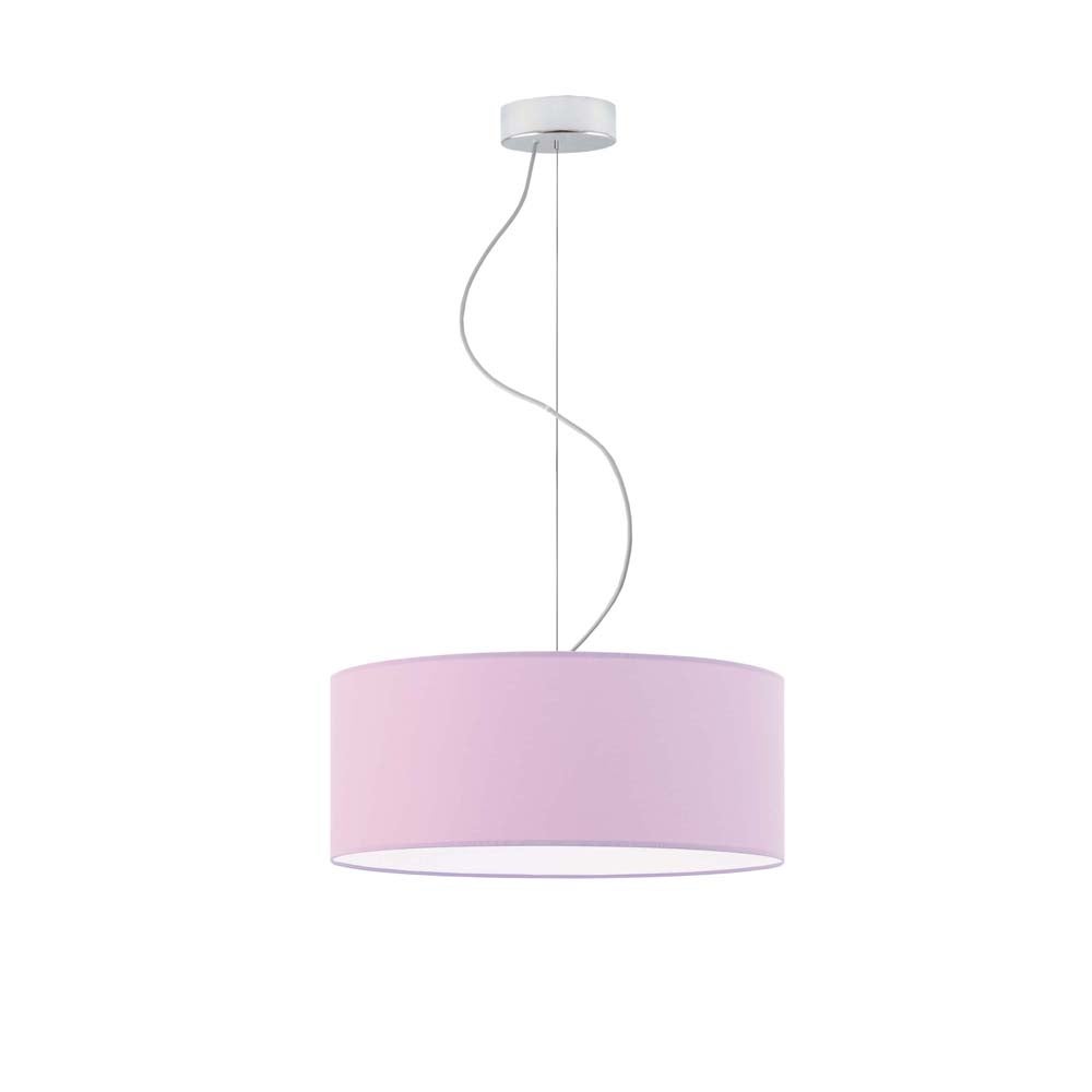 Lampa sufitowa żyrandol lampa wisząca z abażurem walec 40 cm BLUES