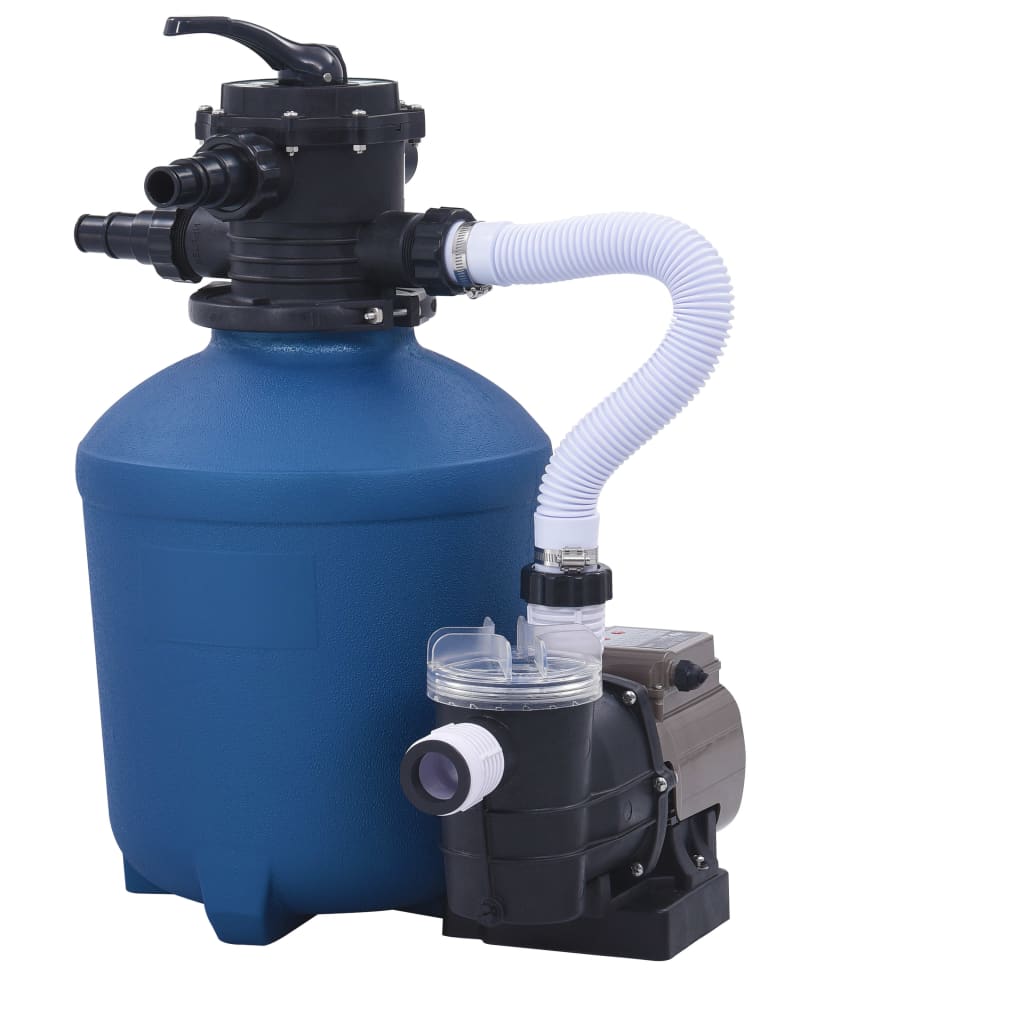 Piaskowa pompa filtrująca z zegarem, 530 W, 10980 L/h vidaXL