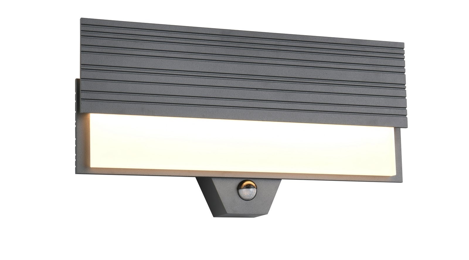 Kinkiet zewnętrzny LED MARIZA 10W aluminium antracytowy wym:20,5x40x6,5cm IP44 Trio
