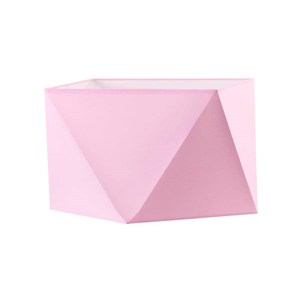 Abażur klosz do lampy nocnej/kinkietu diament 16x16 cm