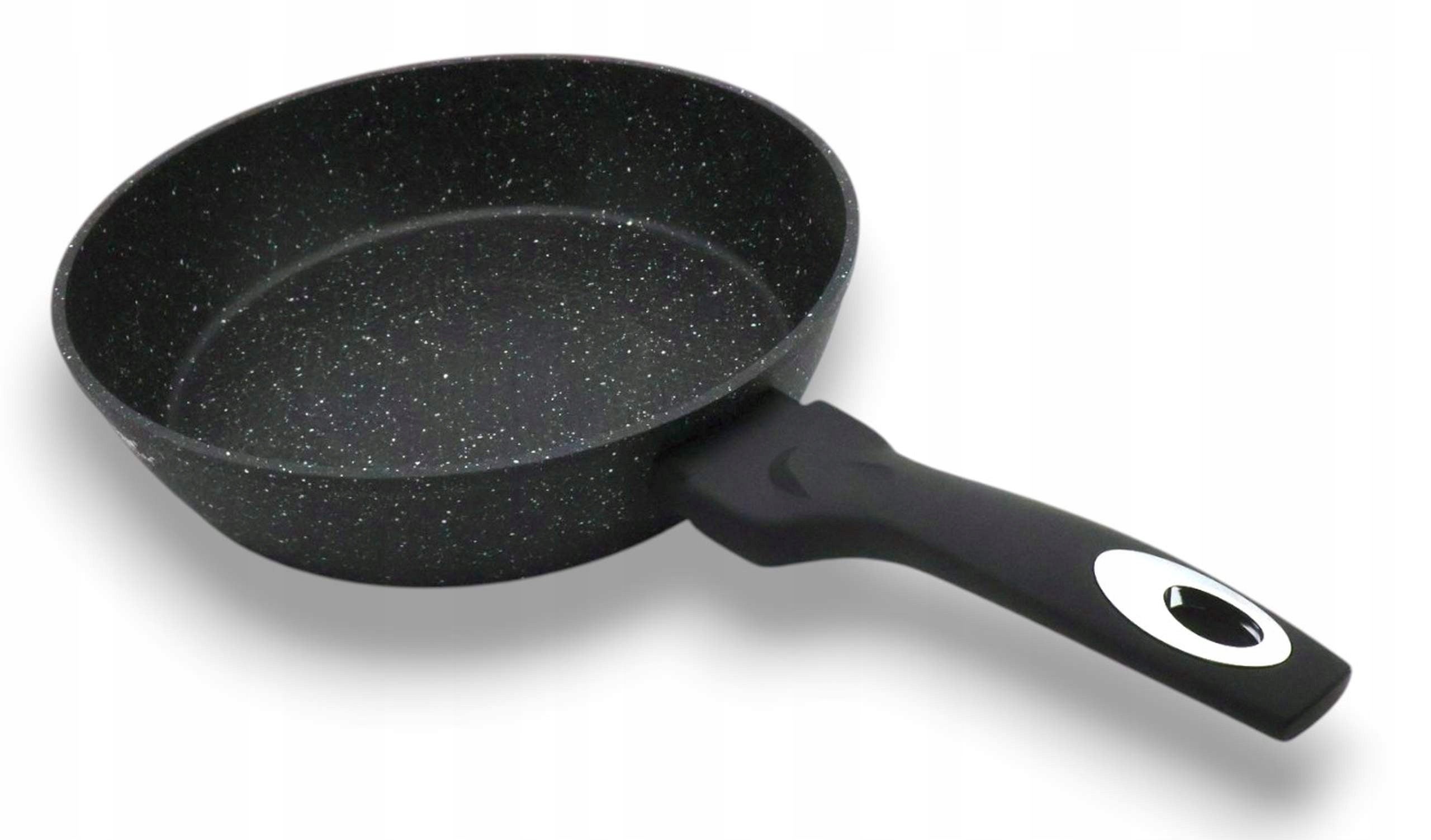 Mała Patelnia granitowa 20 cm "plaster miodu" indukcja gaz 1,2L Wysoka 4,8