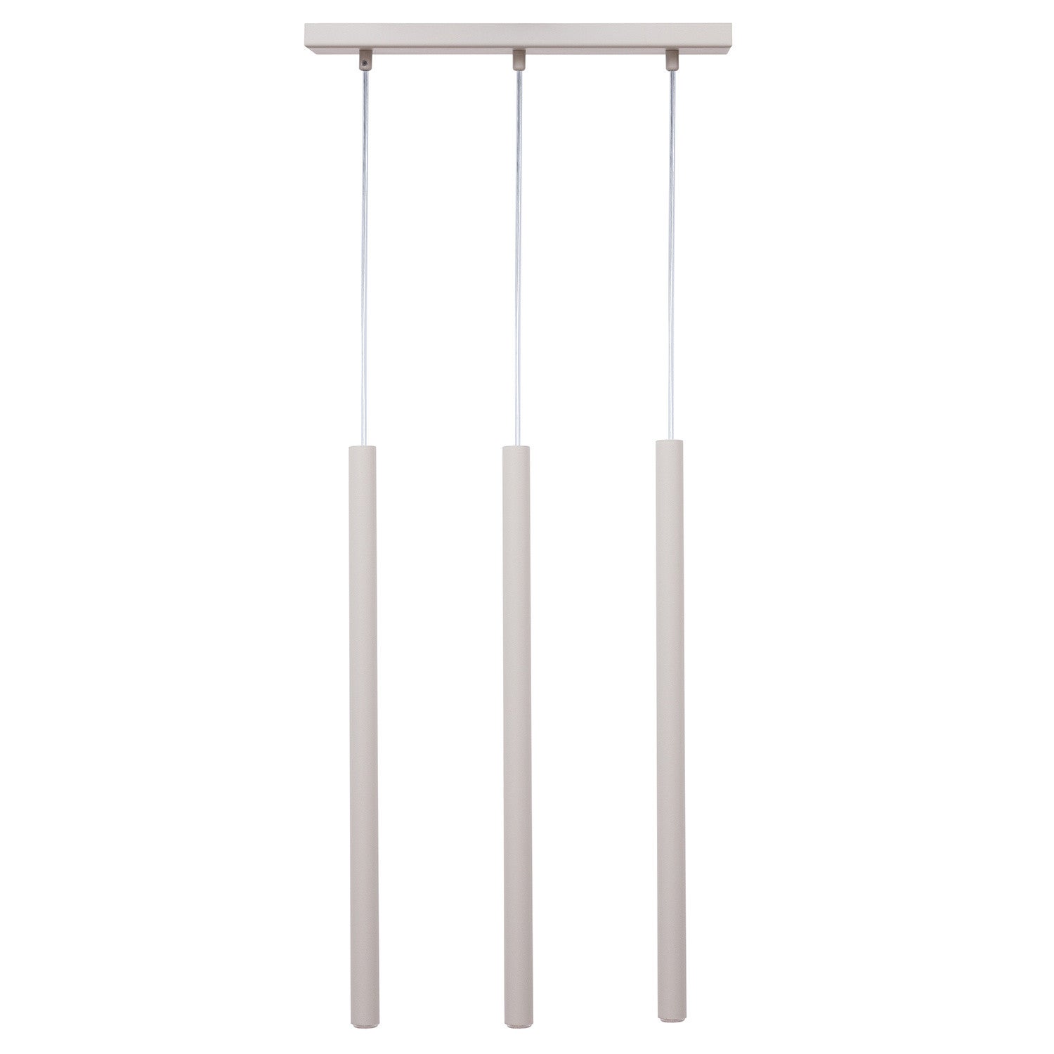 Lampa wisząca SOPEL jasno-szara 3 x G9 x 3W wym: 80 x 38 x 5 cm Sigma Lighting