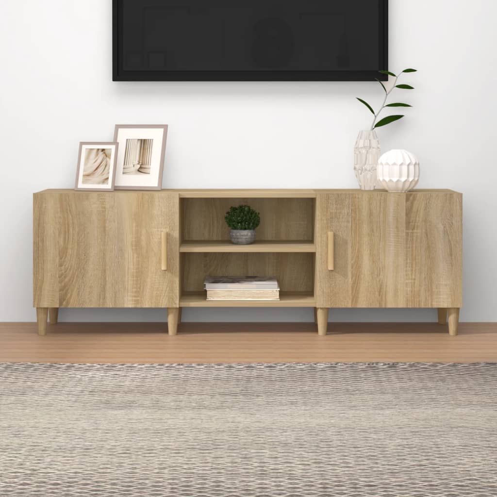 Szafka pod telewizor, dąb sonoma, 150x30x50 cm vidaXL