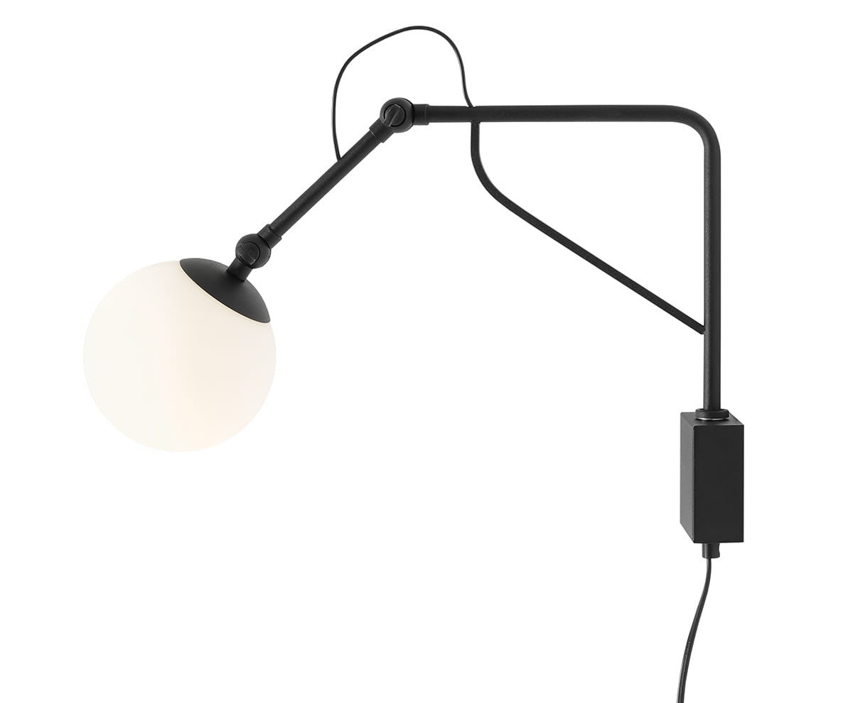 Lampa ścienna kinkiet LED Aldex SOHO 1105C1_M metal, szkło