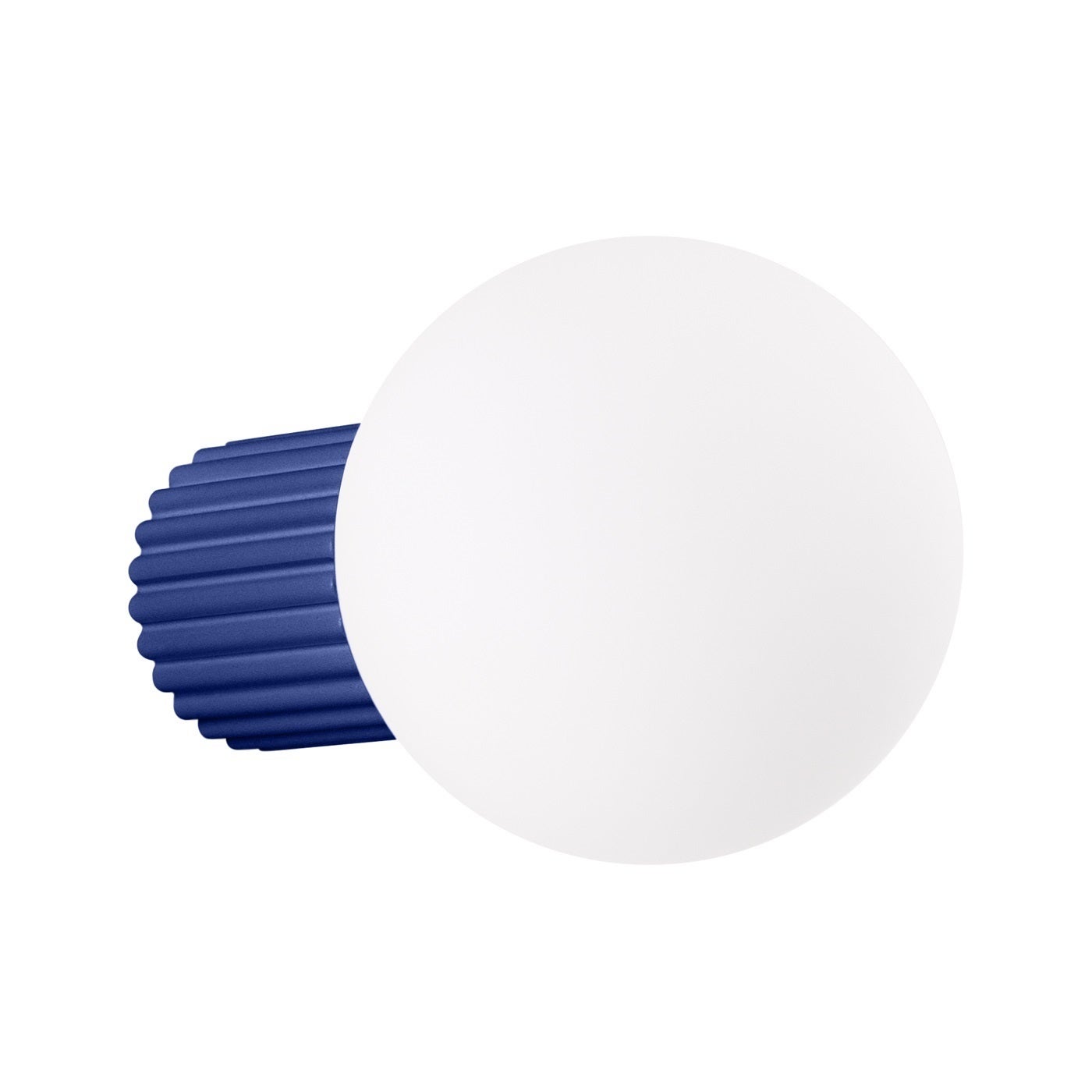 Kinkiet SFERA ultramaryno-biały 1xG9x8W szkło wym:12x12x17cm IP44 Pure Lume