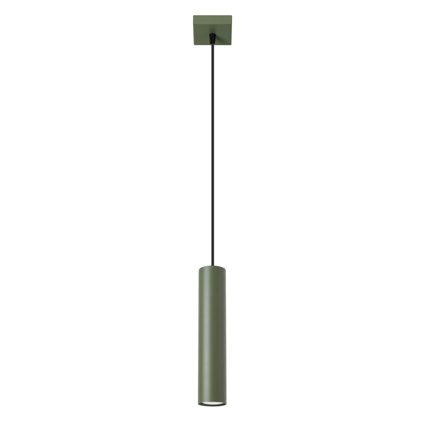 Lampa wisząca MODENO zielony oliwkowy 1xGU10x10W metal wym:118x8x8cm IP20 Pure Lume