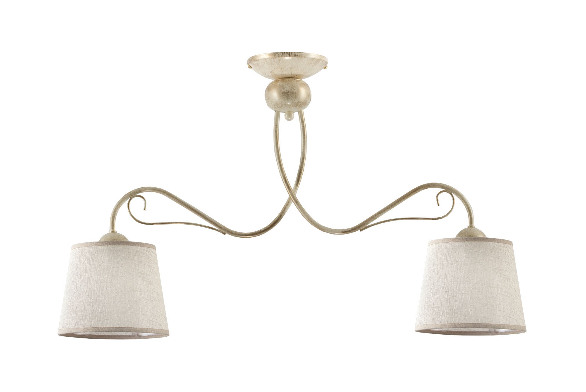 Lampa sufitowa Kamelia Jupiter beżowy E27 80x20x46 cm 1 szt.