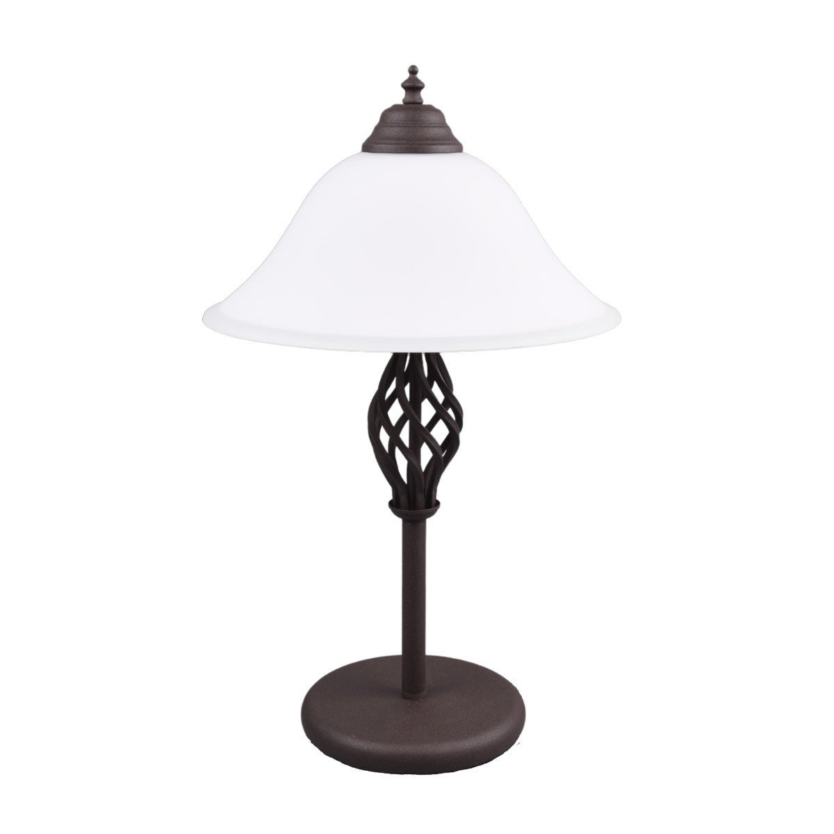 Lampa stołowa RUSTICA miedziany Trio 501000224