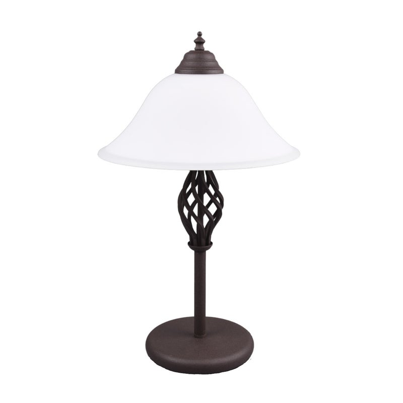 Lampa stołowa RUSTICA miedziany Trio 501000224