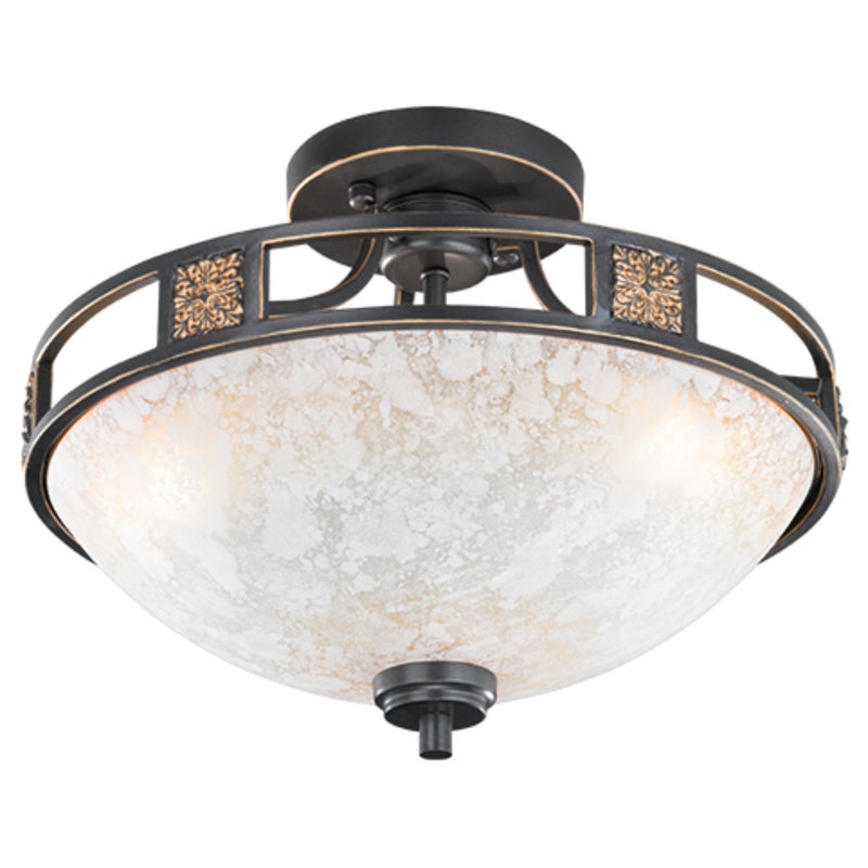 Lampa sufitowa QUINTA miedziany Trio 608100324