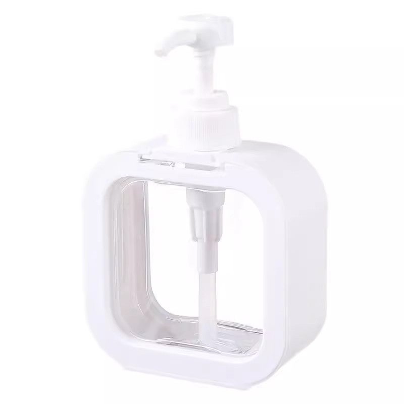 Dozownik mydła, 1 sztuka, pusta butelka z pompką, 300 ml, dozownik płynu do mycia naczyń, dozownik szamponu i żelu pod prysznic do łazienki