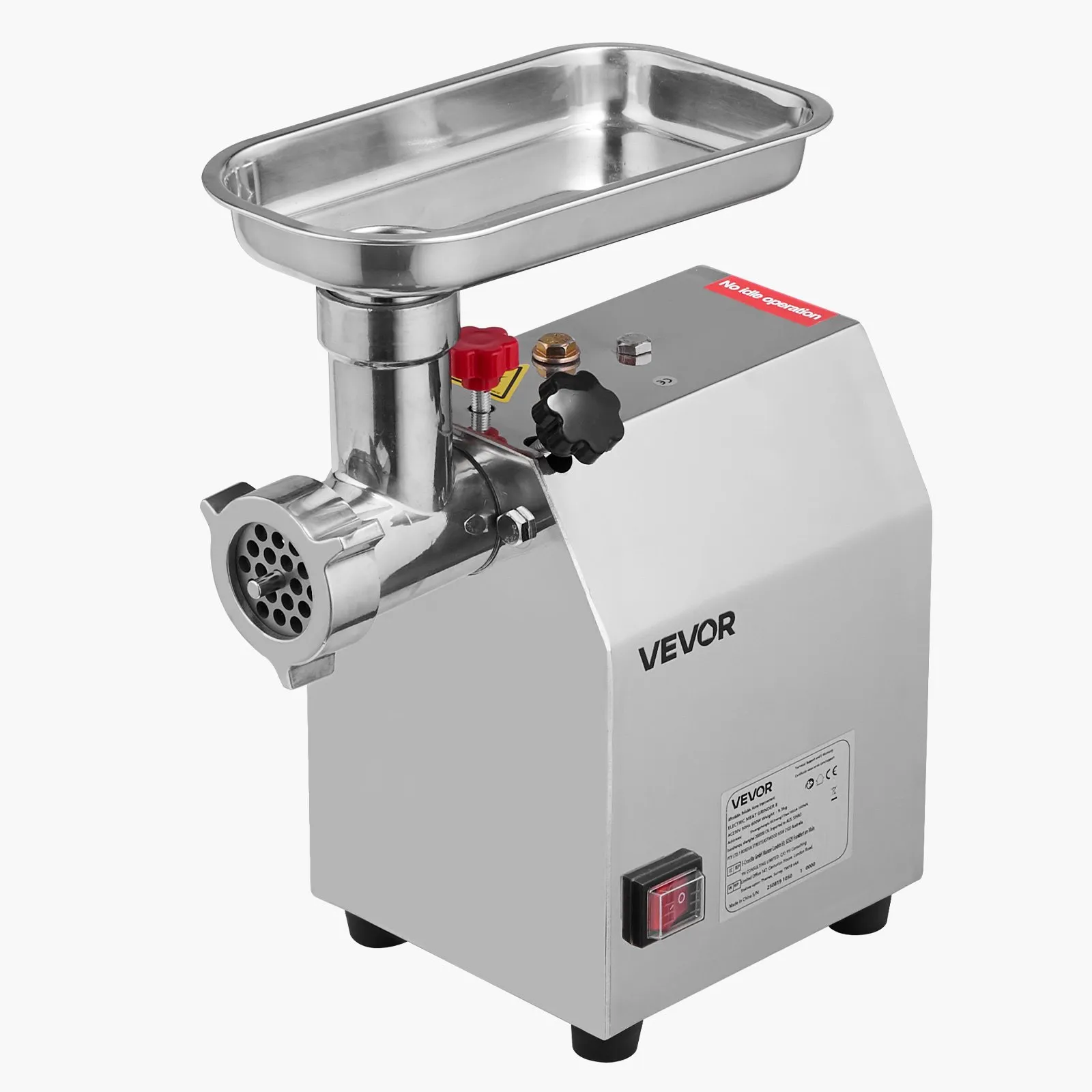 Maszynka do mięsa elektryczna 2,3 kg/min 600W stal kiełbasy