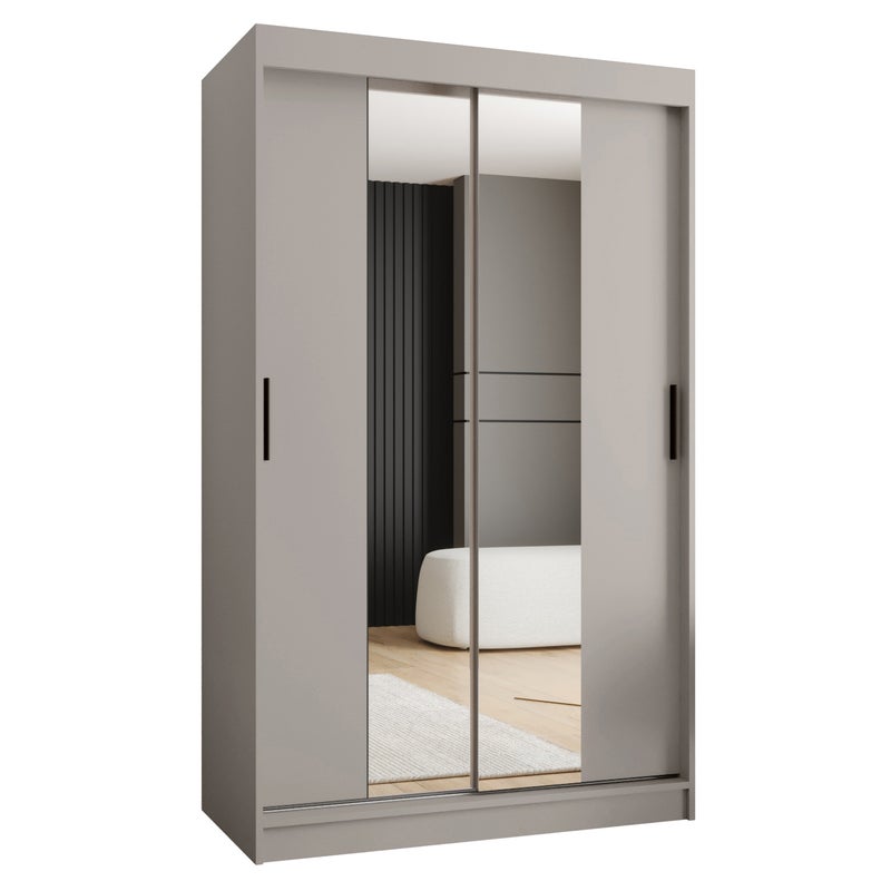 Szafa przesuwna garderoba RUBINO T1 120 x 62 x 200 cm Kaszmir