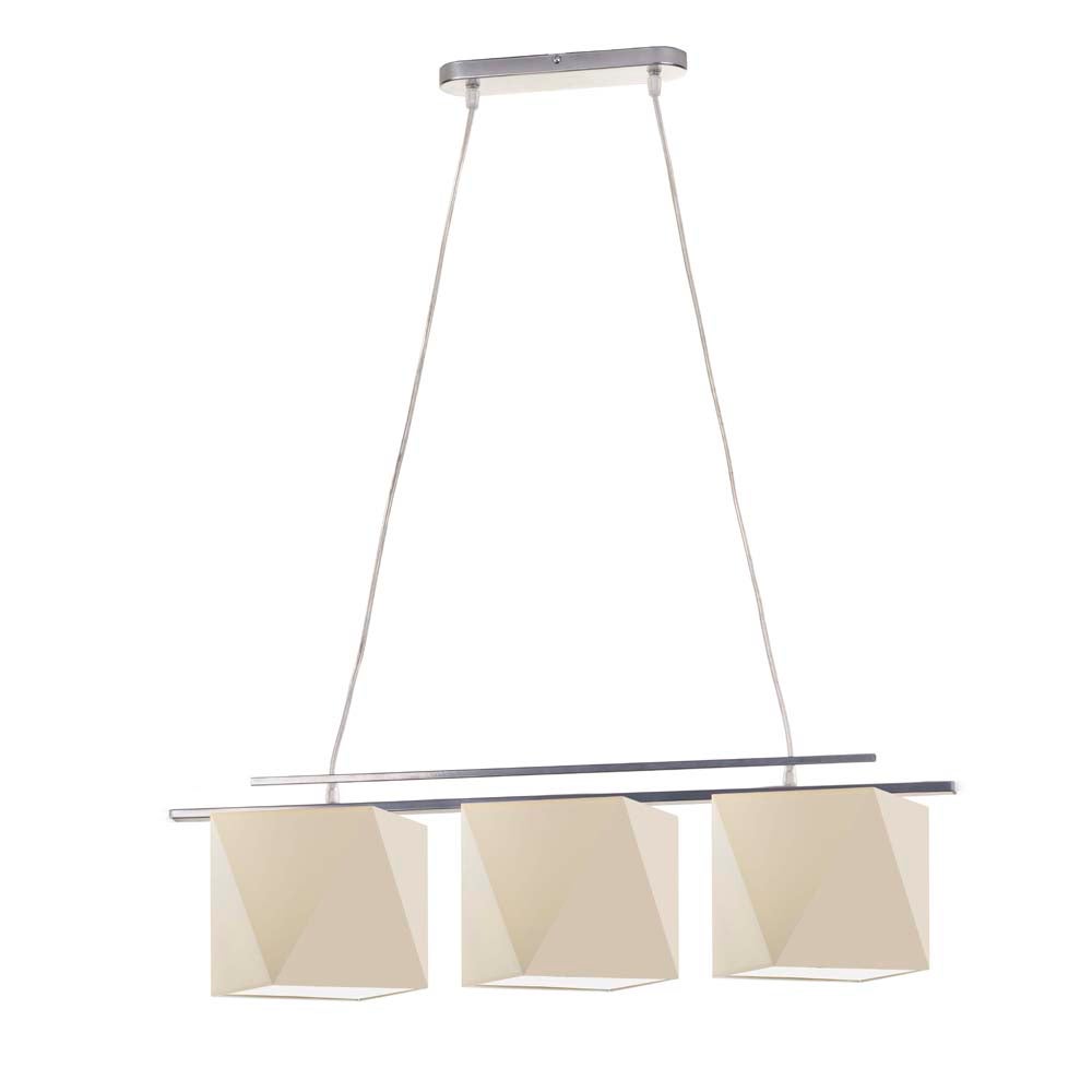 Lampa wisząca zwis żyrandol sufitowa z abażurami diament BARCELONA Z3