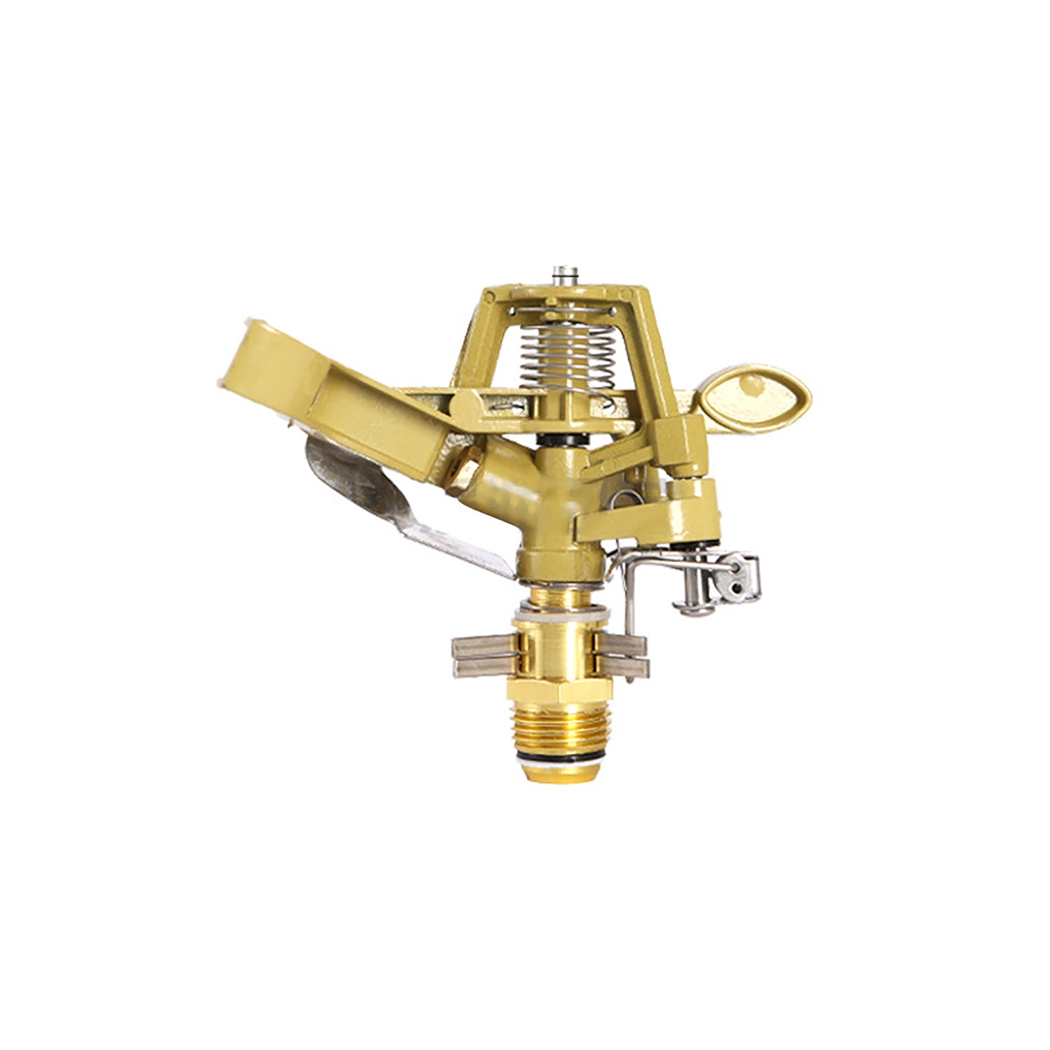 0°-360° Kirsite regulowany wzór deszcz ptak ogród zraszacz impulsowy Agricultural trawnik Brass spray 4' dysza 10-15m Water odległość