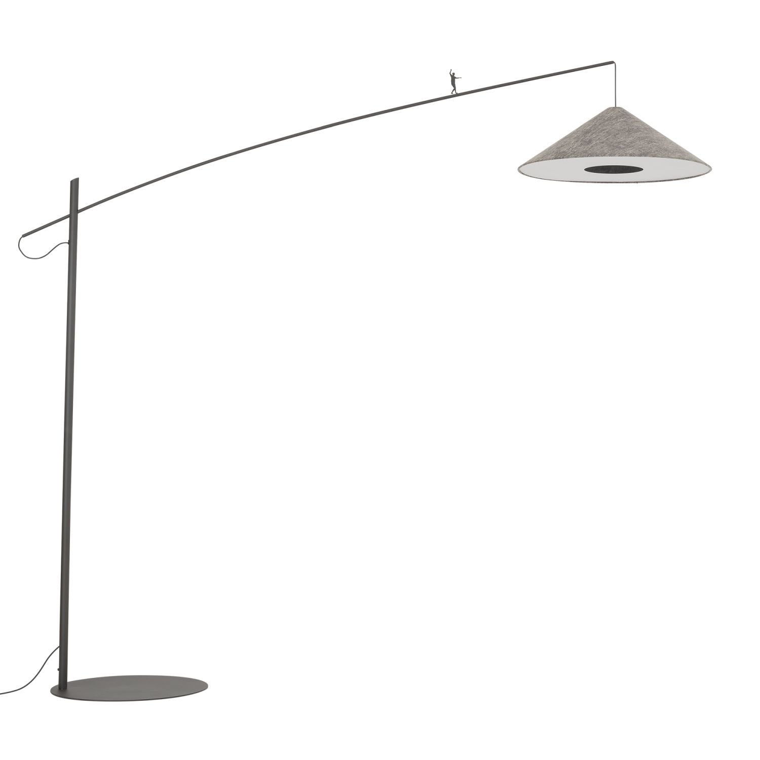 Lampa Podłogowa Łukowa Poise z Wysięgnikiem 11767 Nowodvorski