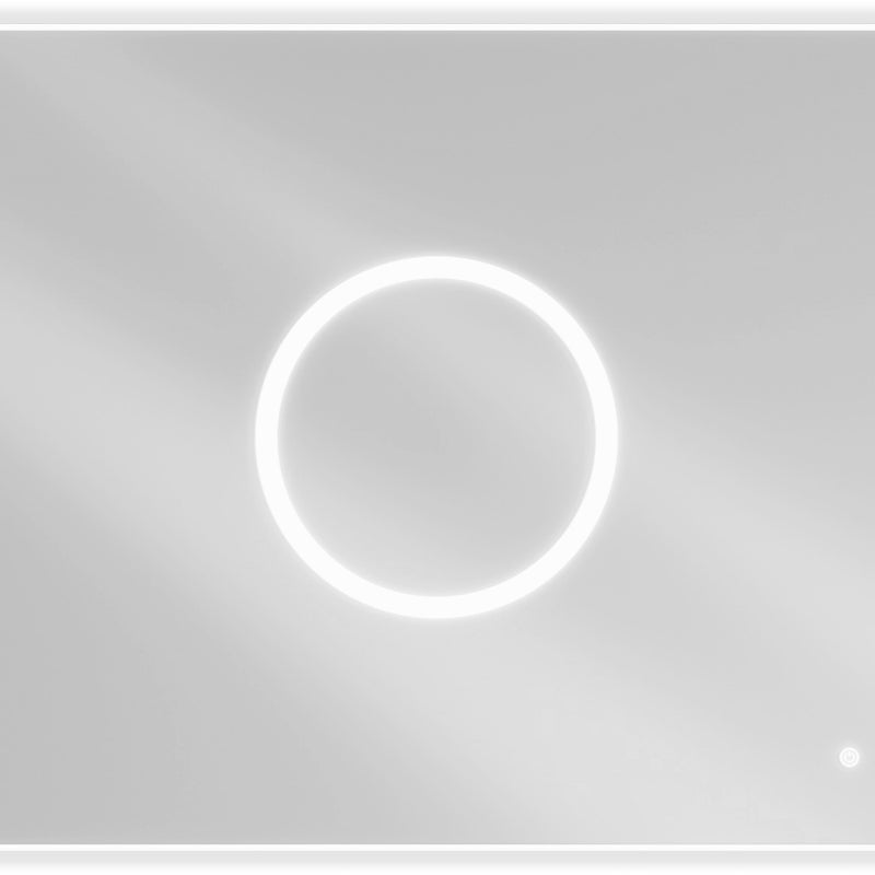 Mexen Koga lustro łazienkowe podświetlane 100 x 80 cm, LED 6000K, antypara - 9821-100-080-611-00