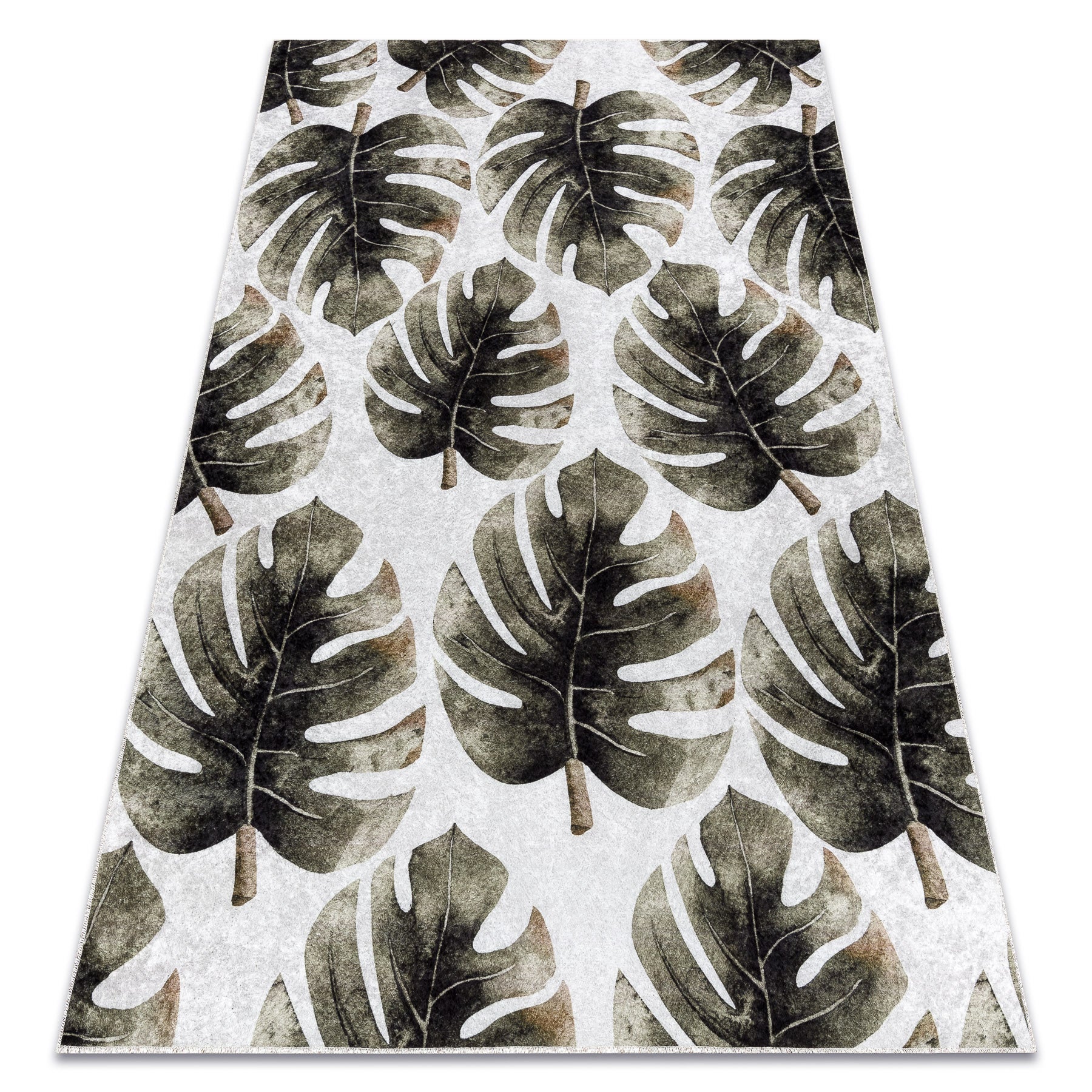 Dywan do prania MIRO 52102.801 Liście Monstera antypoślizgowy - zielony 160x220 cm