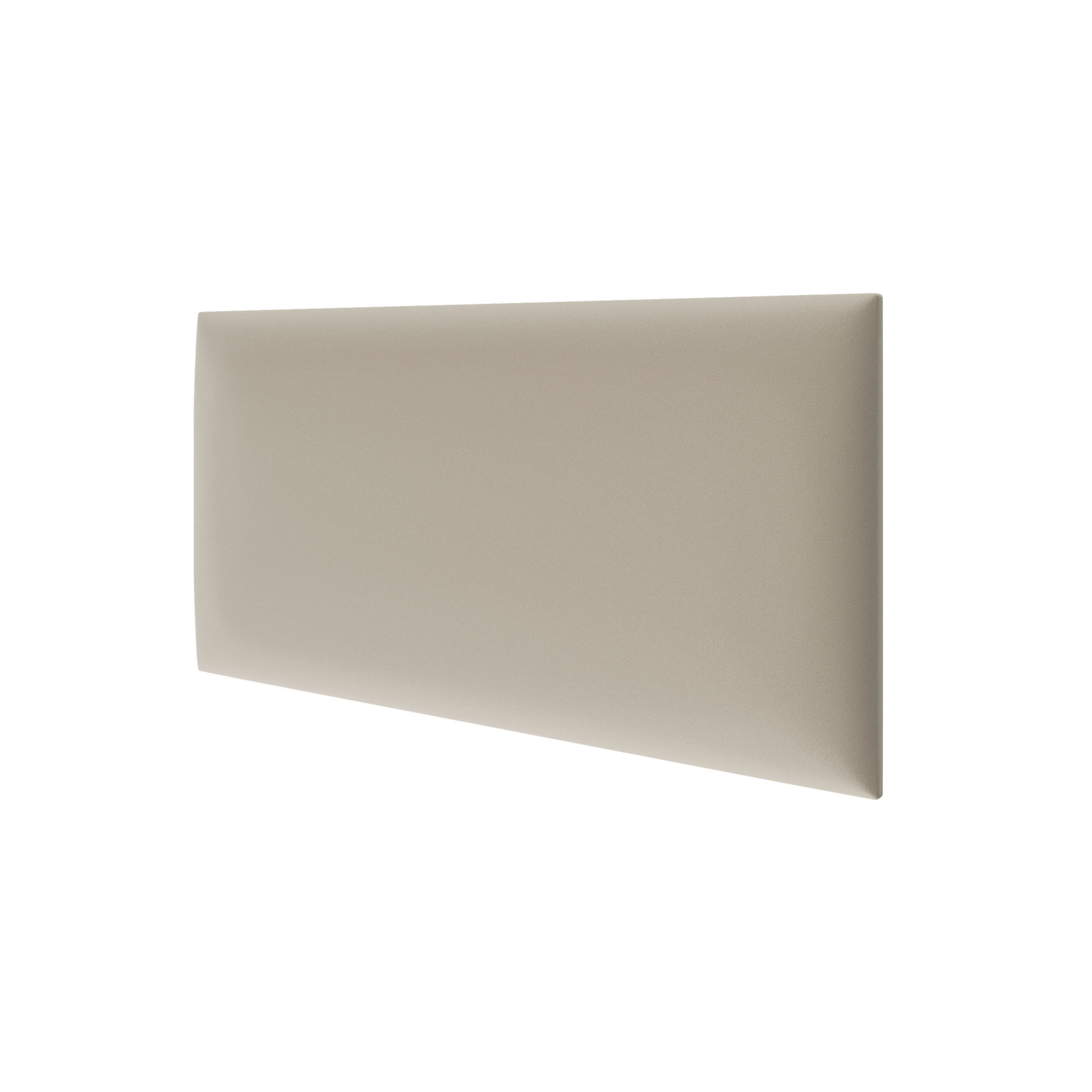 Panel tapicerowany ścienny Stegu wezgłowie 60x30 cm Beżowy welur - akustyczny, dekoracyjny 1 szt.