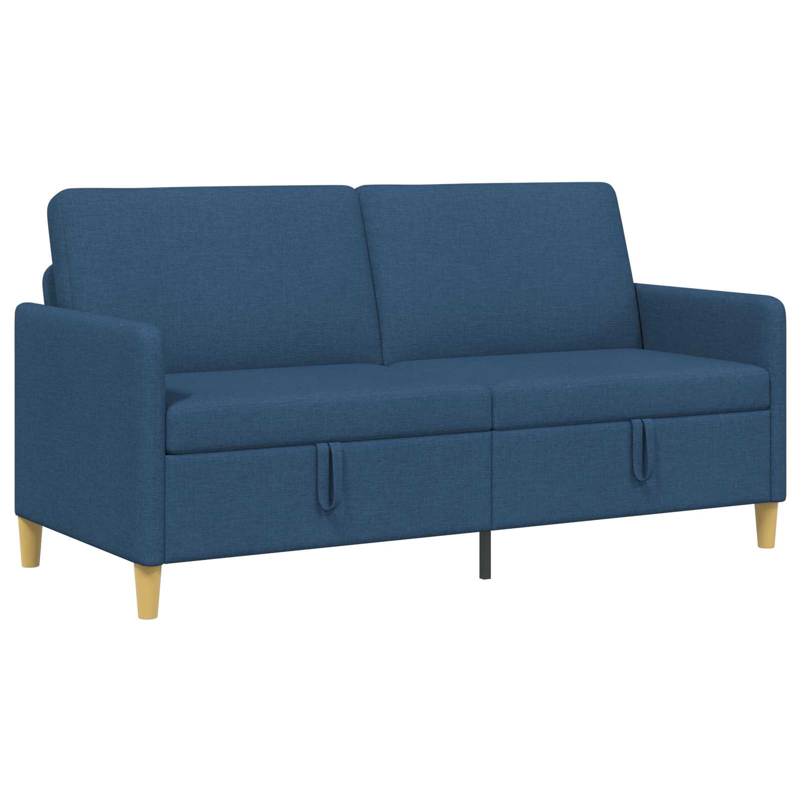 Sofa z miejscem do przechowywania niebieski 172 x 78 x 87 cm