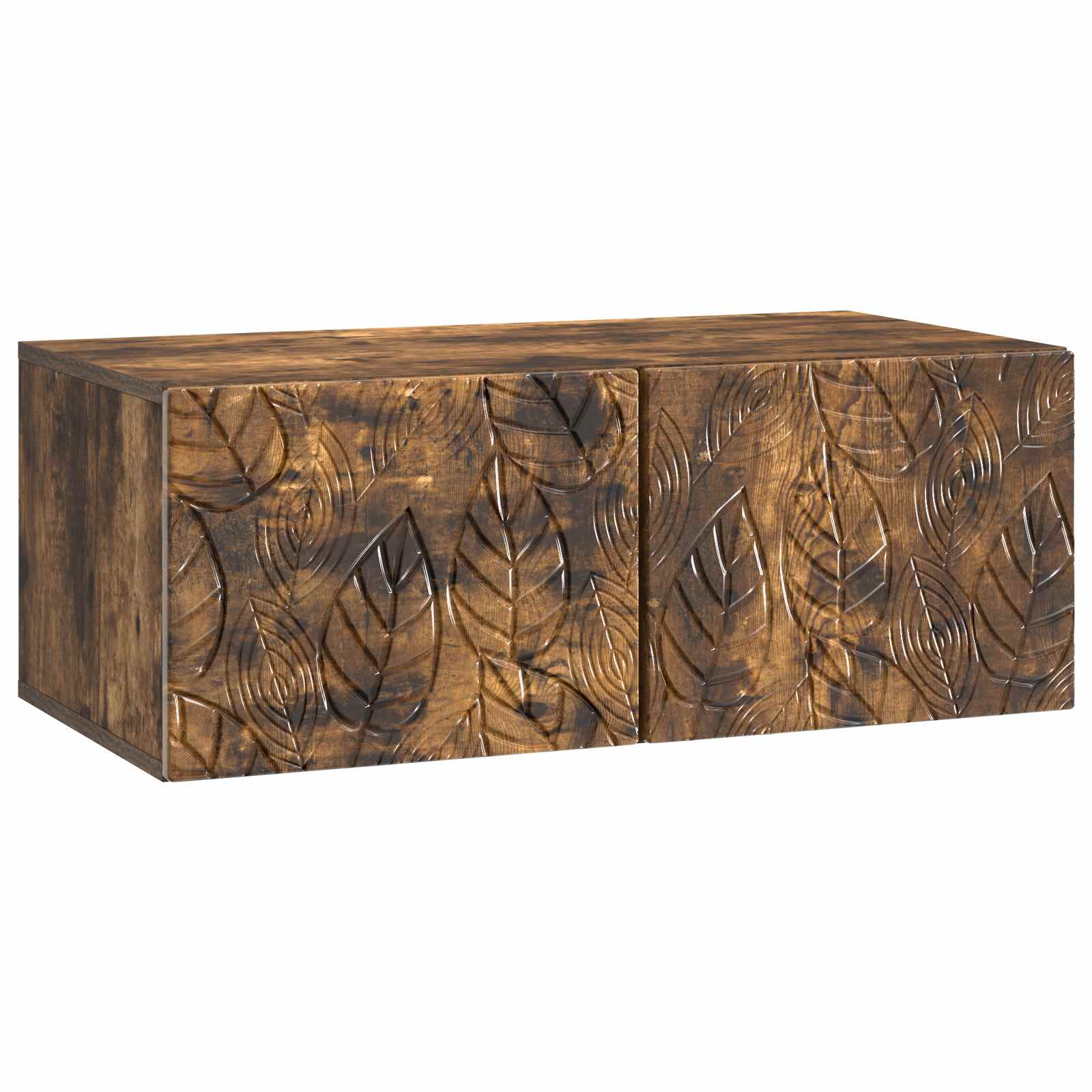 Szafka RTV montowana na ścianie 78,5 x 31 cm Dąb wędzony