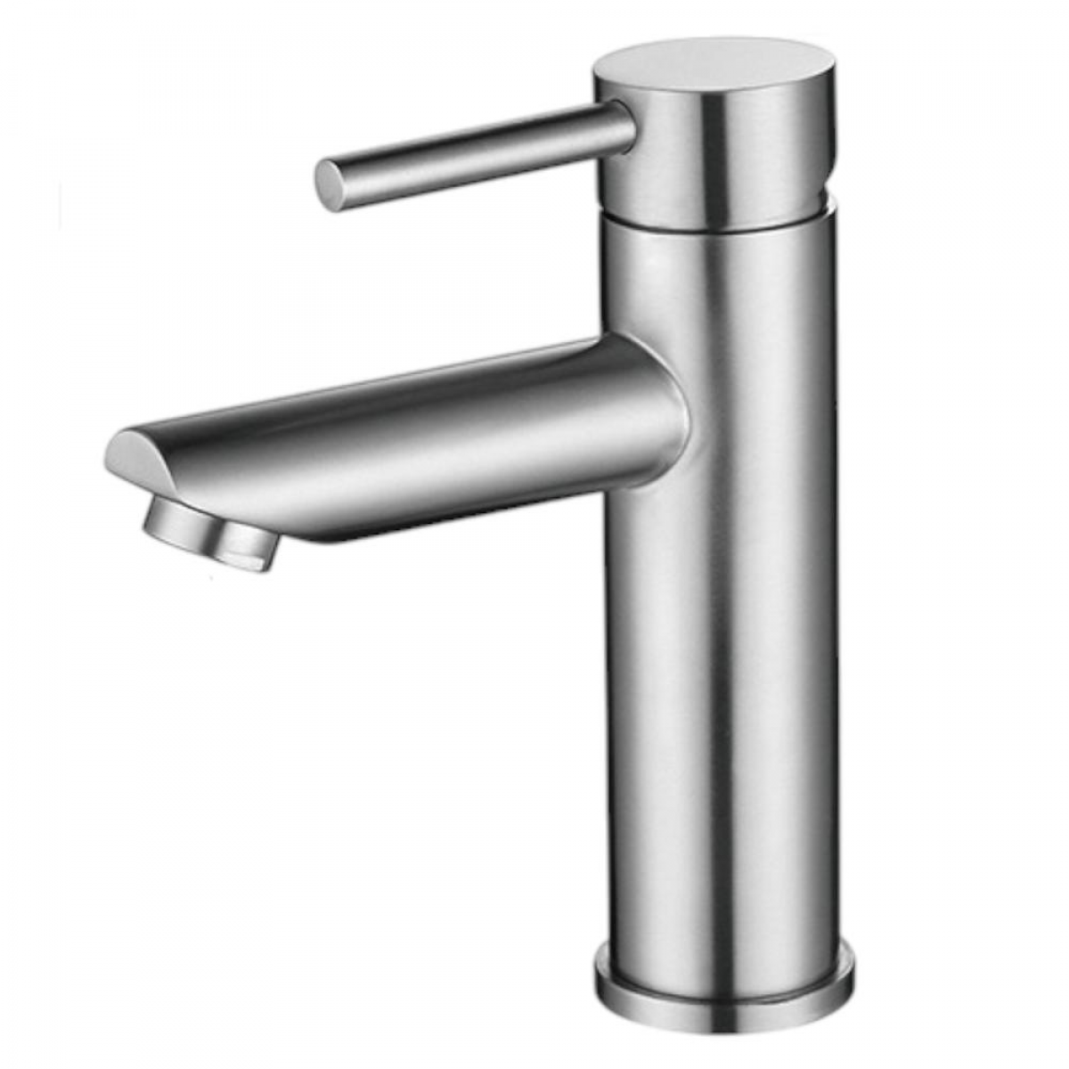 Bateria łazienkowa, stal nierdzewna 304, ciepła i zimna, z elastycznym wężem 60 cm