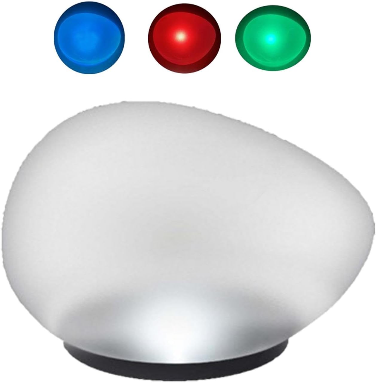 Zmieniająca kolor lampa solarna z kamienia – oświetlenie krajobrazowe LED, wodoodporne lampki nocne do trawnika i patio