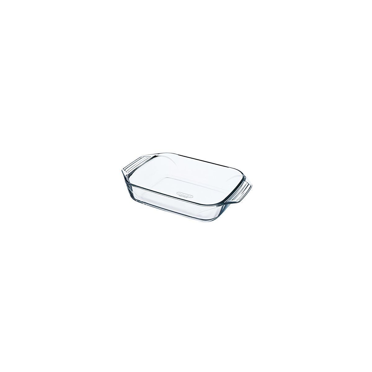 Pyrex 406B000/6146 Teglia Rettangolare con Vetro Borosilicato, Trasparente, 27 x 17 x 6 cm