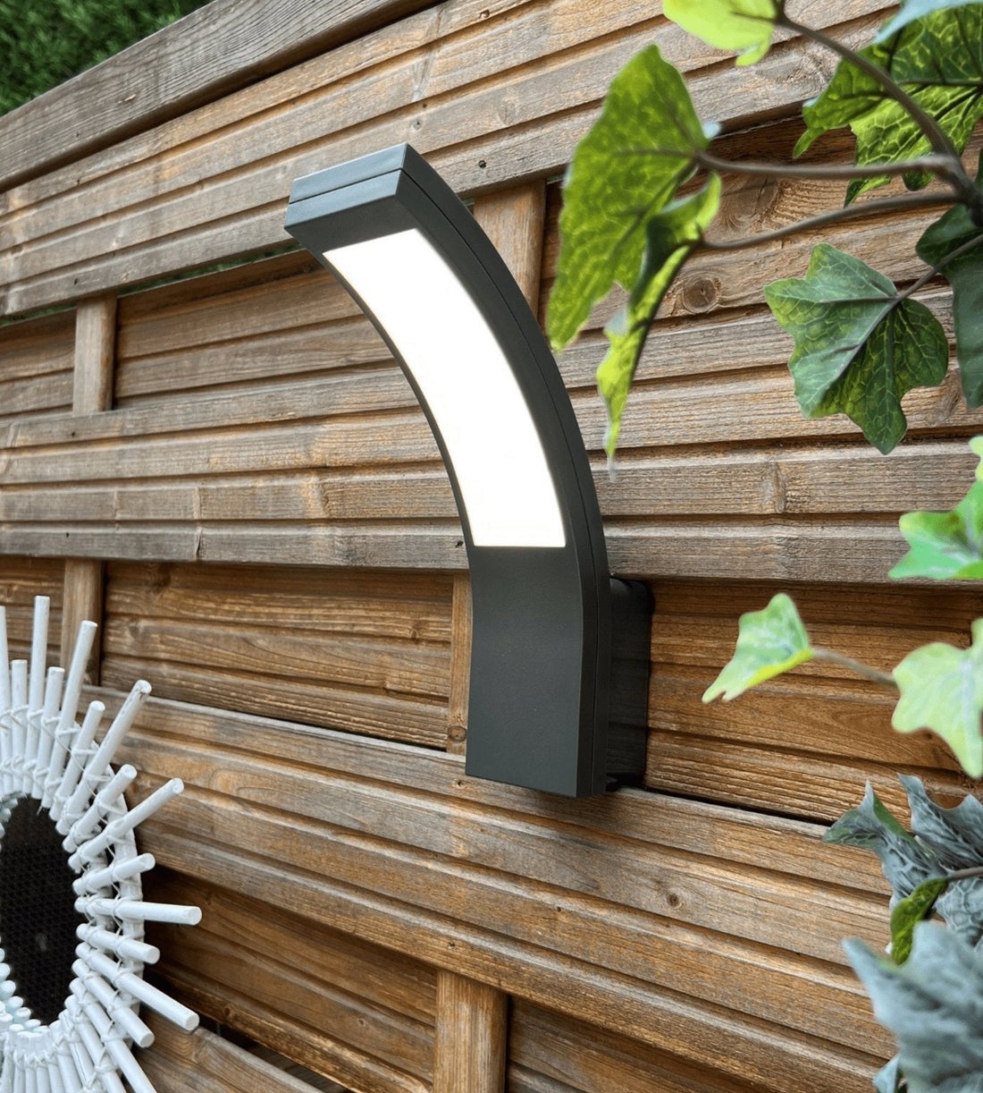 Oprawa PARIS, LED, 10W, 900lm, 4000 K, AC220-240V, IP54, 140°, grafitowy