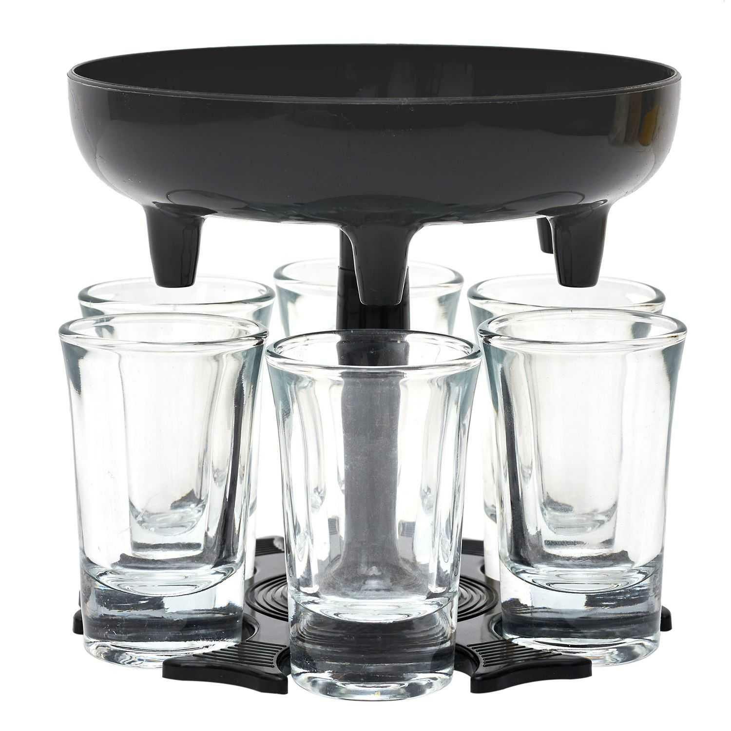 Zestaw do shotów HowHomely SHOTFLOW dystrybutor 13 cm 1 kpl.